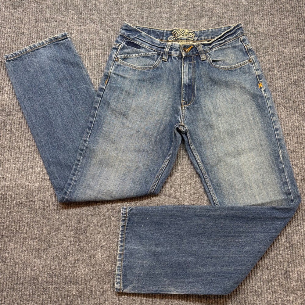 Billabong The Point Jeans Mens 31x30 Straight Leg Light Stone Wash Denim
